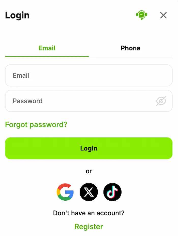 Verde Casino CA login